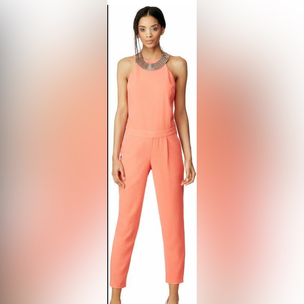 Trina Turk Coral Jumpsuit